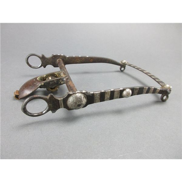 Marked Running Horse With Dots (Coard Brothers) Silver Inlaid Bit ...