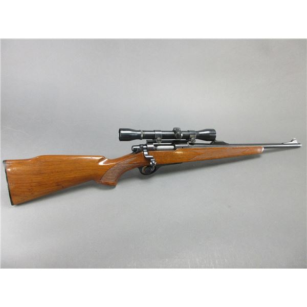 Remington Mohawk 600 Bolt Action Carbine- .222- 18.5" Barrel- Checkered- 4X Weaver Scope- DOM 1974- 