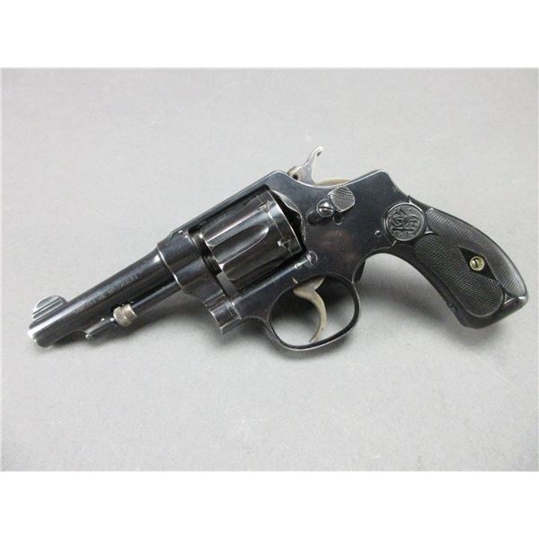 Smith And Wesson Model 1903 2nd Model Revolver- .32 S+L- 3" Barrel- DOM 1915- Very Good Condition- #