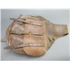 Image 2 : US Cavalry Saddle Bags With Liners- 11" X 11"- Fair Condition