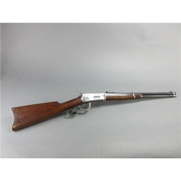 Winchester Model 1894 Lever Action Saddle Ring Carbine- .30 WCF- 20" Barrel- DOM 1918- Stock Stamped