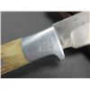 Image 2 : Marked Ruana Bonner Montana Knife- Original Sheath- 4" Blade- 4.25" Handle- Good Condition