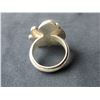 Image 3 : Unmarked Sterling And Turquoise Ring- Size 9