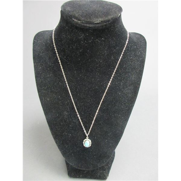 Marked BTER Turquoise Necklace