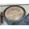 Image 2 : Refinished Whiskey Barrel- 37" X 27"W