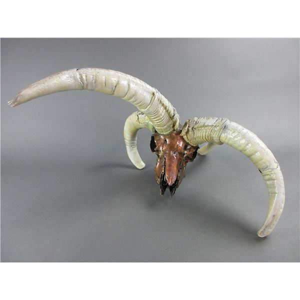 Montana Hand Painted 4 Horned Jacob Sheep- 21'W