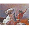 Image 3 : Signed (But Can Not Read It) Native Print- 33" X 23"