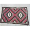 Image 1 : Navajo Wool Rug- 72" X 46"- Frayed On Edges