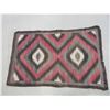 Image 4 : Navajo Wool Rug- 72" X 46"- Frayed On Edges