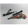 Image 1 : TCA Single Shot Pistol- .22 Mag- 10" Barrel- Bushnell Magnum Phantom 1.3X Scope- Extra TCA