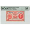 Image 1 : Netherlands Indies ½ Gulden 1943 ABNC Pick 110a PMG Choice About UNC 58