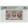 Image 1 : Netherlands Indies 2½ Gulden 1943 ABNC Pick 112a PMG Gem UNC 66 EPQ