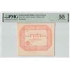 Image 1 : Netherlands Indies 5 Gulden 1846 Pick 40r PMG About UNC 55