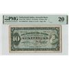 Image 1 : Netherlands Indies 10 Gulden 1931 J.P Coen Pick 70d PMG Very Fine 20