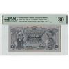Image 1 : Netherlands Indies 10 Gulden 1938 Javanese Dancers Pick 79b PMG Very Fine 30
