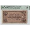 Image 1 : Netherlands Indies 25 Gulden 1930 J.P Coen Pick 71c PMG Very Fine 25