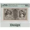 Image 1 : Netherlands Indies 25 Gulden 1932 Design Photographic Proof Pick 80 PMG Gem UNC 65 EPQ