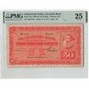 Image 1 : Netherlands Indies 50 Gulden 1929 J.P. Coen Pick 72c PMG Very Fine 25