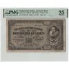 Image 1 : Netherlands Indies 100 Gulden 1930 J.P. Coen JEZ Pick 73c PMG Very Fine 25