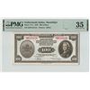 Image 1 : Netherlands Indies 100 Gulden 1943 State Note Pick 117a PMG Choice Very Fine 35