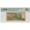 Image 1 : Netherlands New Guinea 1 Gulden 1954 Pick 11a PMG Very Fine 25