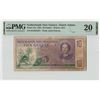 Image 1 : Netherlands New Guinea 10 Gulden 1954 Pick 14a PMG Very Fine 20