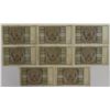 Image 2 : Netherlands 8x 100 Gulden 1939 - 1941 JEZ Pick 51