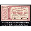 Image 1 : Netherlands 2½ Gulden 1940 Groningen Noodgeld PR/UNC - EF/UNC Emergency Money with watermark PL475.2