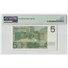 Image 2 : Netherlands 5 Gulden 1966 Vondel Pick 90a PMG Gem Uncirculated 66 EPQ