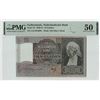 Image 1 : Netherlands 10 Gulden 1940 Queen Emma Pick 53 PMG About Uncirculated 50