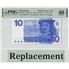 Image 1 : Netherlands 10 Gulden 1968 Frans Hals PL47.b2.R Replacement Pick 91b PMG Extremely Fine 40 EPQ