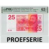 Image 1 : Netherlands 25 Gulden 1971 Proefserie Sweelinck Pick 92a PMG Choice Uncirculated 63 EPQ