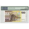 Image 2 : Netherlands 100 Gulden 1977 Snipe Bird Pick 97 PMG Superb Gem UNC 67 EPQ