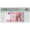 Image 1 : European Union 10 Euro 2002 Netherlands P001A1 Duisenberg Pick 2p PMG Gem UNC 66 EPQ