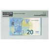 Image 2 : European Union 20 Euro 2015 Italy S008A2 Draghi Pick 22s PMG Superb Gem UNC 67 EPQ
