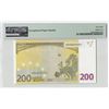 Image 2 : European Union 200 Euro 2002 Germany R001G2 Duisenberg Pick 6x PMG Superb Gem Uncirculated 68 EPQ