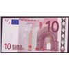 Image 1 : European Union 10 Euro 2002 AU/UNC Cutting Error France L004C1 Duisenberg Pick 2u