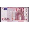 Image 1 : European Union 10 Euro 2002 UNC Cutting Error France L018B4 Trichet Pick 9u