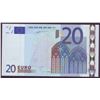 Image 2 : European Union 20 Euro 2002 AU/UNC Missing Serial Numbers Error N001D4 Duisenberg Pick 3