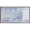 Image 2 : European Union 20 Euro 2002 VF/EF Inking Error France L043D2 Trichet Pick 10u