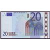 Image 1 : European Union 20 Euro 2002 UNC- Cutting Error France L060B1 Trichet Pick 10u