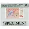 Image 1 : Suriname 2½ Gulden 1978 Specimen Pick 118s2 PMG Gem Uncirculated 65 EPQ