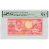 Image 1 : Suriname 10 Gulden 1986 TDLR Pick 131a PMG Superb Gem Uncirculated 67 EPQ