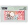 Image 2 : Suriname 10 Gulden 1986 TDLR Pick 131a PMG Superb Gem Uncirculated 67 EPQ