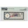 Image 2 : Netherlands Antilles 5 Gulden 1962 Specimen Pick 1s PMG Gem Uncirculated 66 EPQ TOP POP