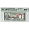 Image 1 : Netherlands Antilles 5 Gulden 1972 Specimen Pick 8s PMG Gem Uncirculated 66 EPQ