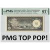 Image 1 : Netherlands Antilles 25 Gulden 1962 Pick 3b PMG Superb Gem Uncirculated 67 EPQ TOP POP