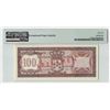 Image 2 : Netherlands Antilles 100 Gulden 1967 Specimen Pick 12as PMG Gem Uncirculated 66 EPQ