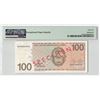 Image 2 : Netherlands Antilles 100 Gulden 1998 Pick 31as PMG Gem Uncirculated 65 EPQ TOP POP