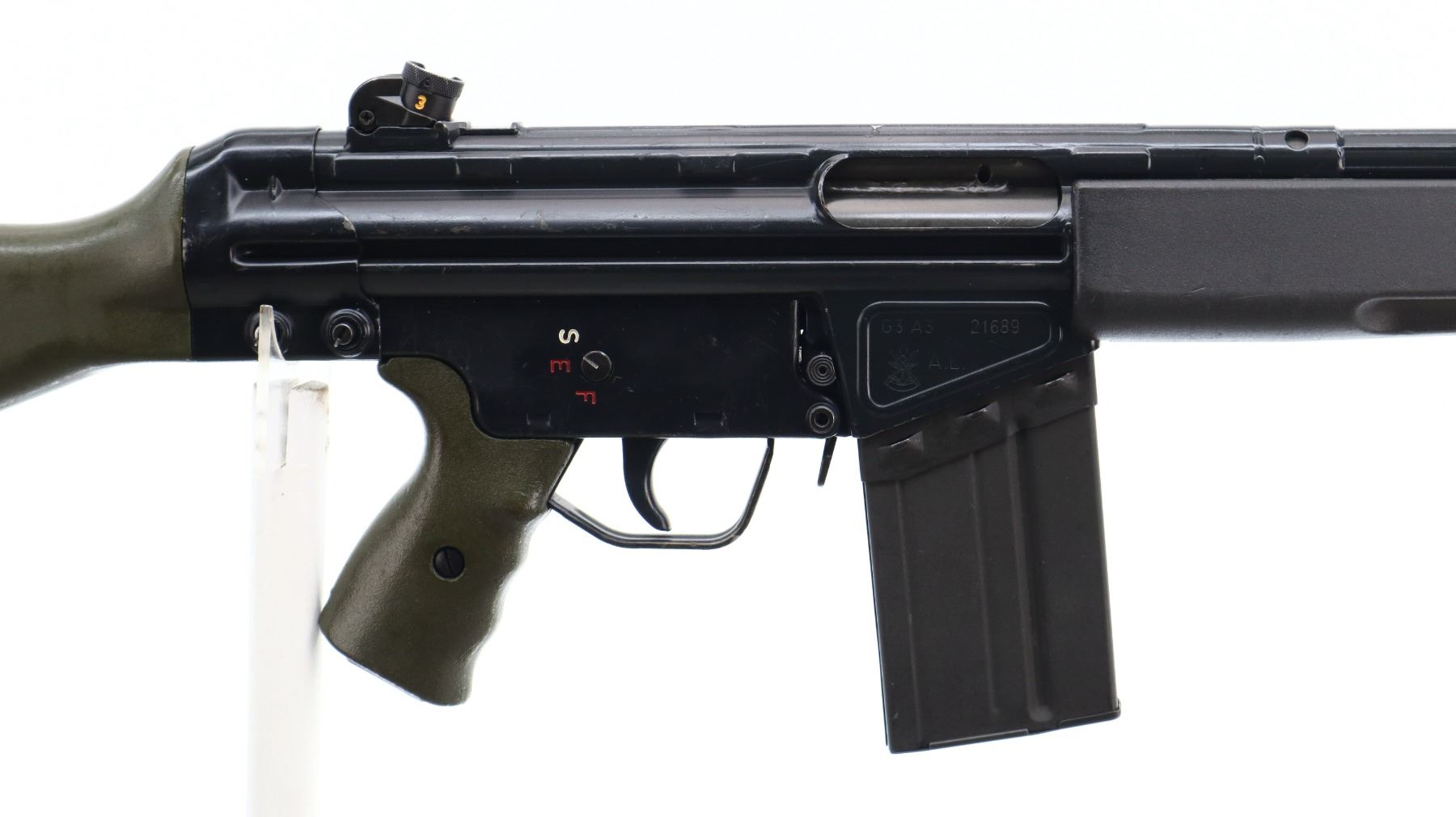 7+/10, HECKLER & KOCH, MODEL: G3A3, CALIBER: 7.62N - Switzer's Auction ...